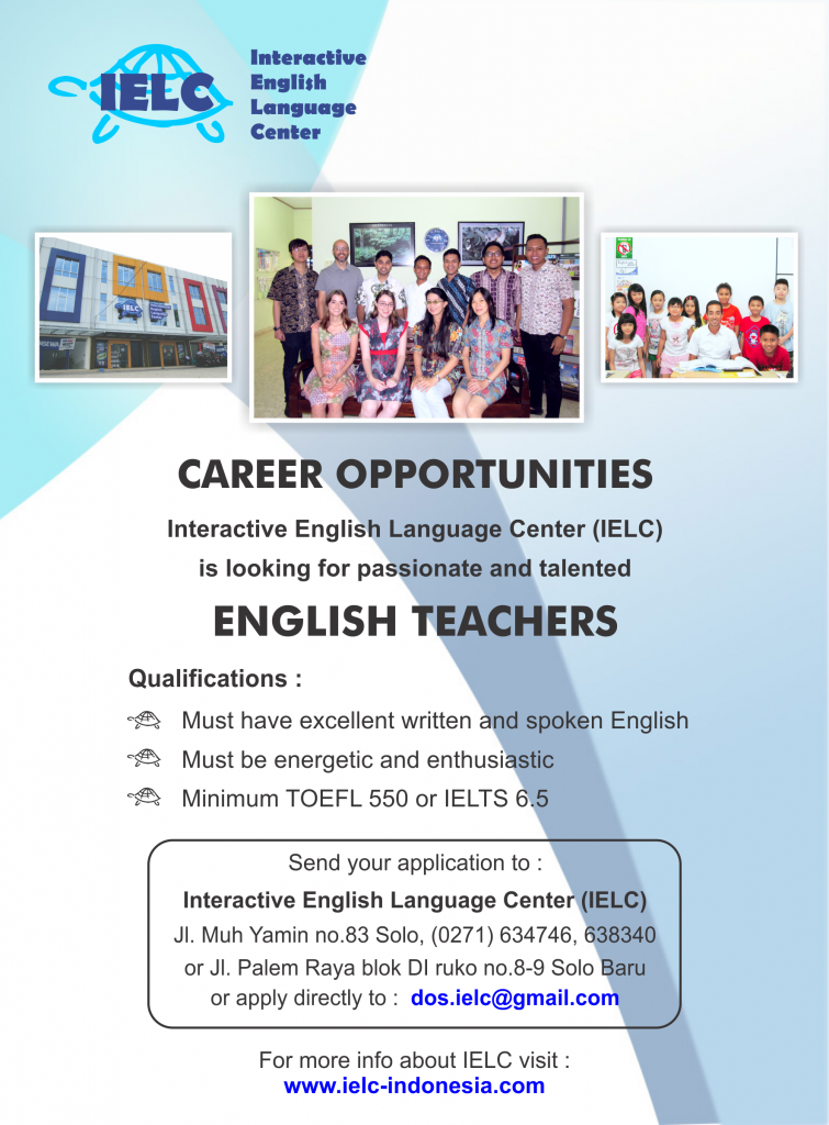 02. IELC - newLowongan English Teacher